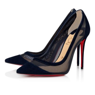 Tacones Galativi Christian Louboutin Mujer - Azul Marino - 3200695BL1U